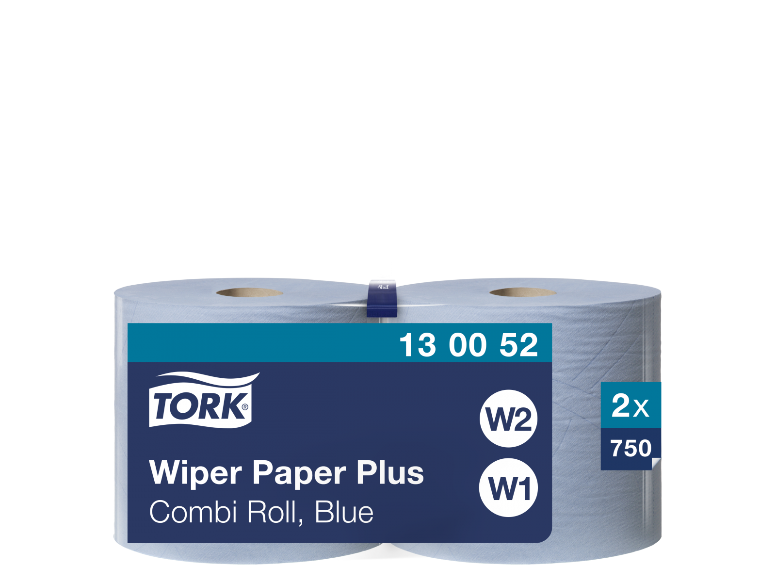Czyściwo x2 Tork 130052 QD Blue Premium 2W 255mb